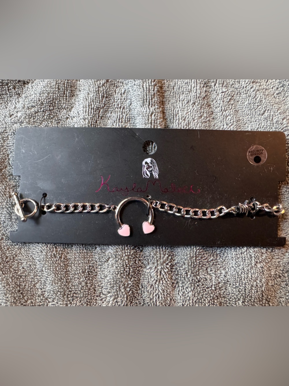 🌟 3/$20 Eligible! NWT Kayla Malecc/Spencers Pink Heart Choker Necklace